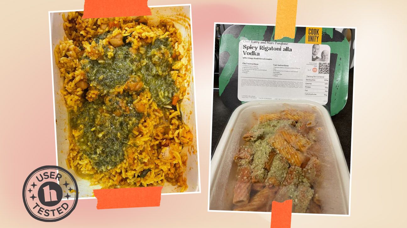 CookUnity vegan curry prepared meal hands on review tester photos by Fizah.