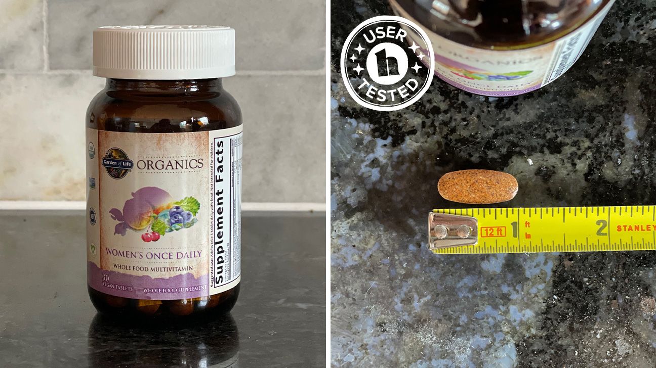 Healthline testing Garden of Life Organic Women's Multivitamin